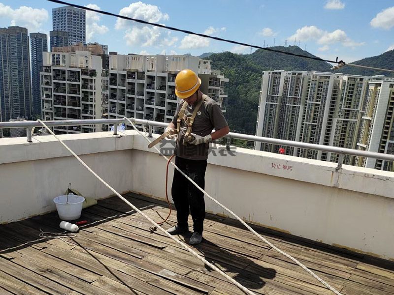 太原迎澤區(qū)高空外墻翻新,防水補漏,局部改造(圖2)